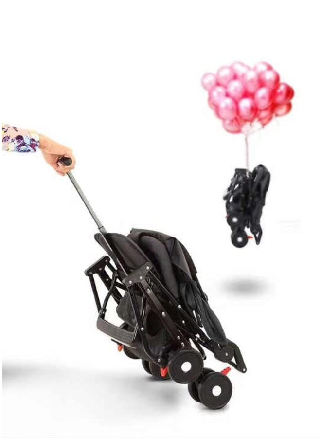 Baby Stroller Lightweight Travel Pushchair Compact & Easy Carry  Portable Foldable Baby Stroller - Image 5